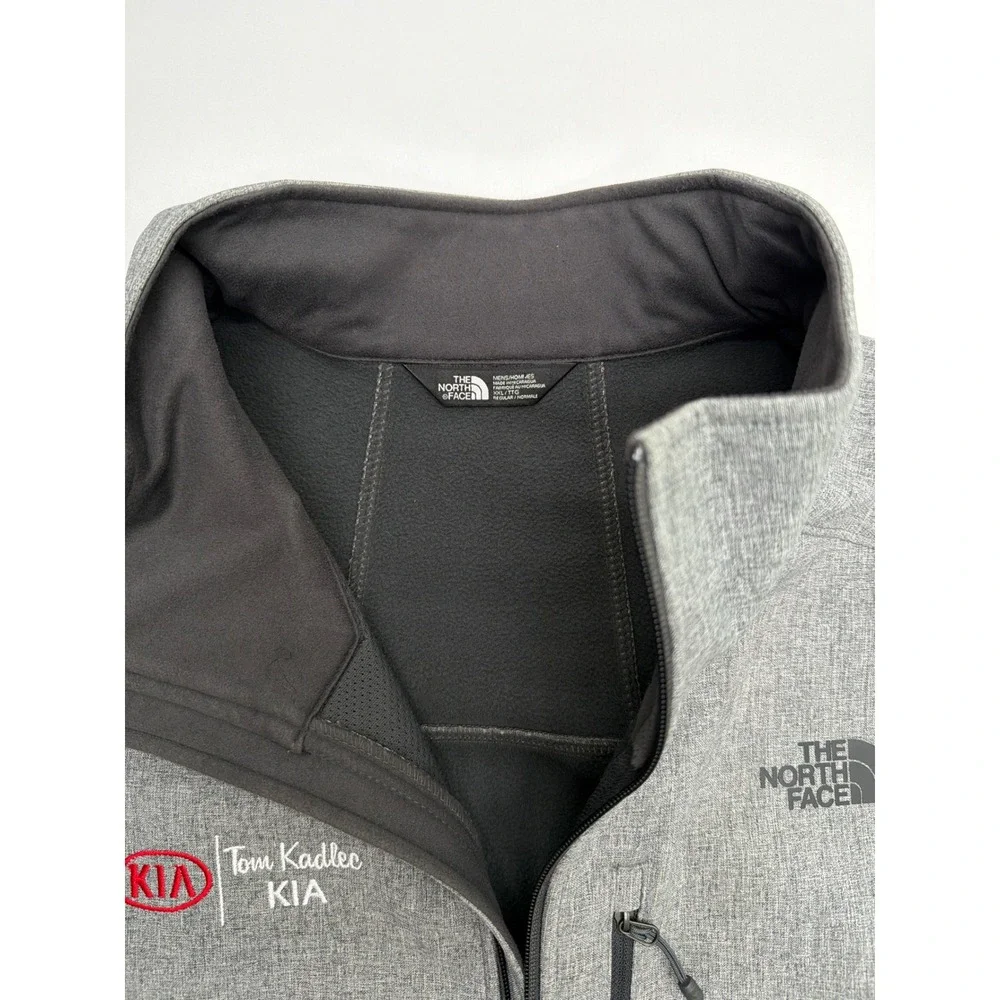 The North Face WindWall Vest Mens XXL Grey Softshell Full Zip Tom Kadlec KIA